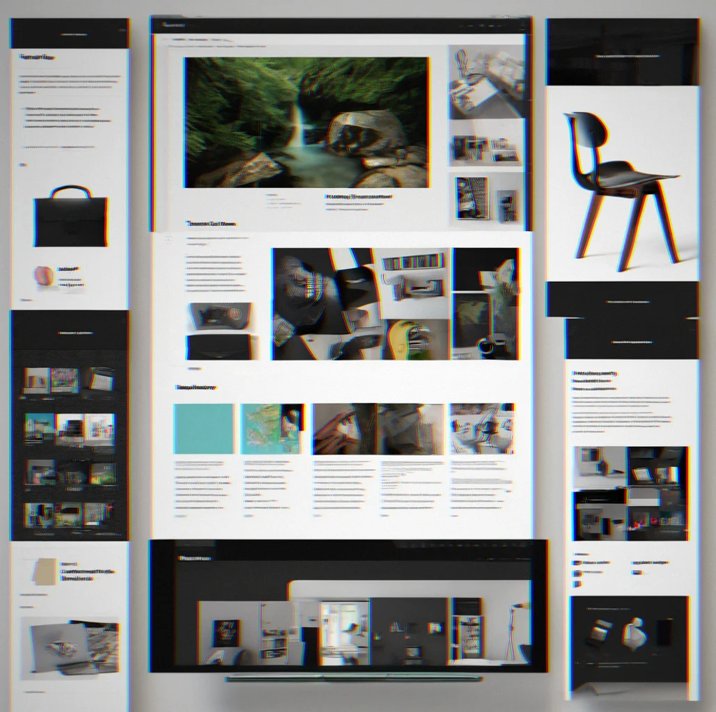 Northfolio portfolio displayed in dark Mode with a serif typeface on black background