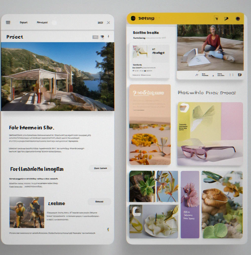 Embedded Figma prototype displayed inline within a Northfolio project card