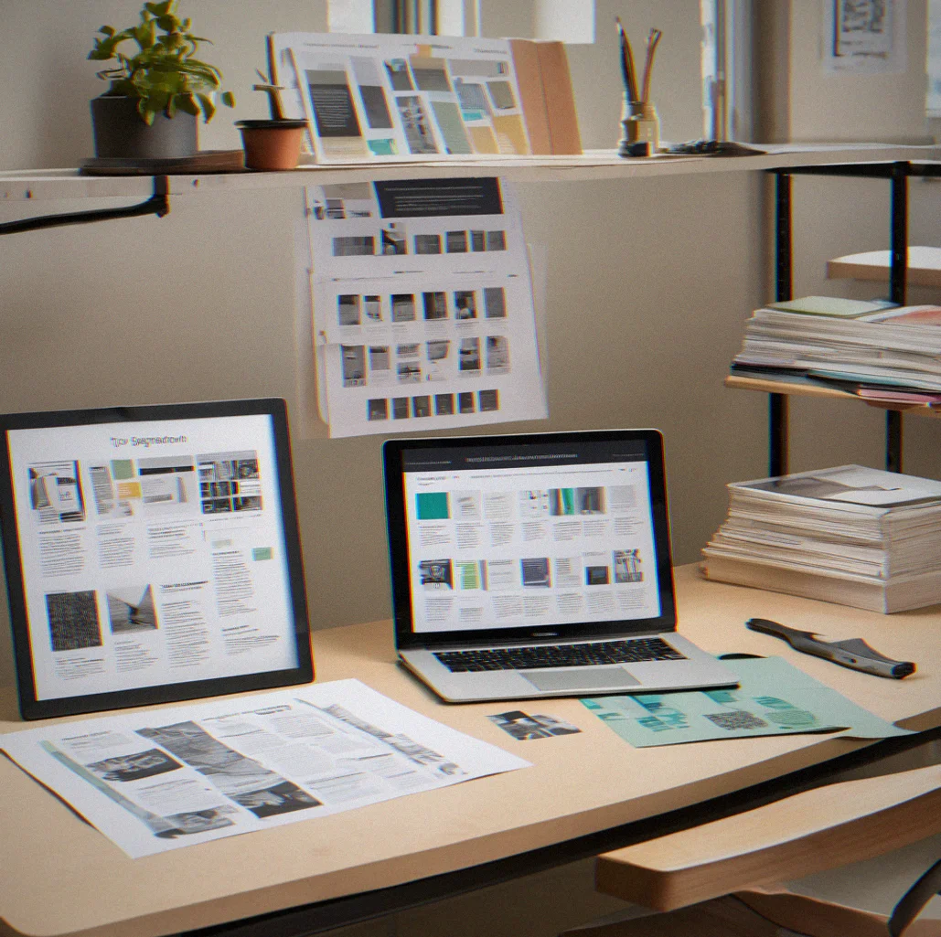Type specimen display showing available Northfolio typeface options and samples