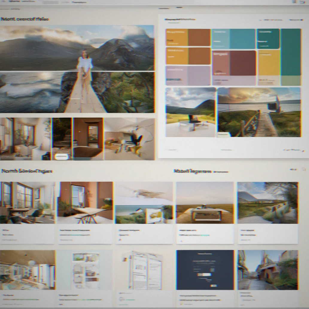 File upload interface showing image and video format options accepted by Northfolio